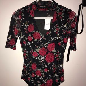 floral bodysuit